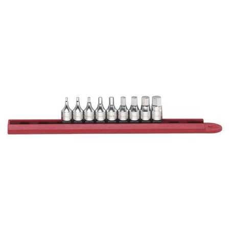 Sae Hex Bit Driver Set KDT-81149 9 Piece 0.25 in Sae Hex Bit Driver Set KDT-81149 9 Piece 0.25 in